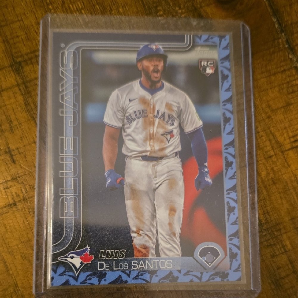 Topps Luis De Los Santos Rookie Card